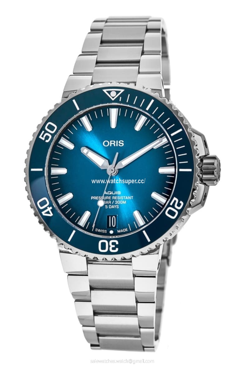 Oris Aquis Date 01 400 7763 4135-07 8 24 09PEB Stainless Steel 1