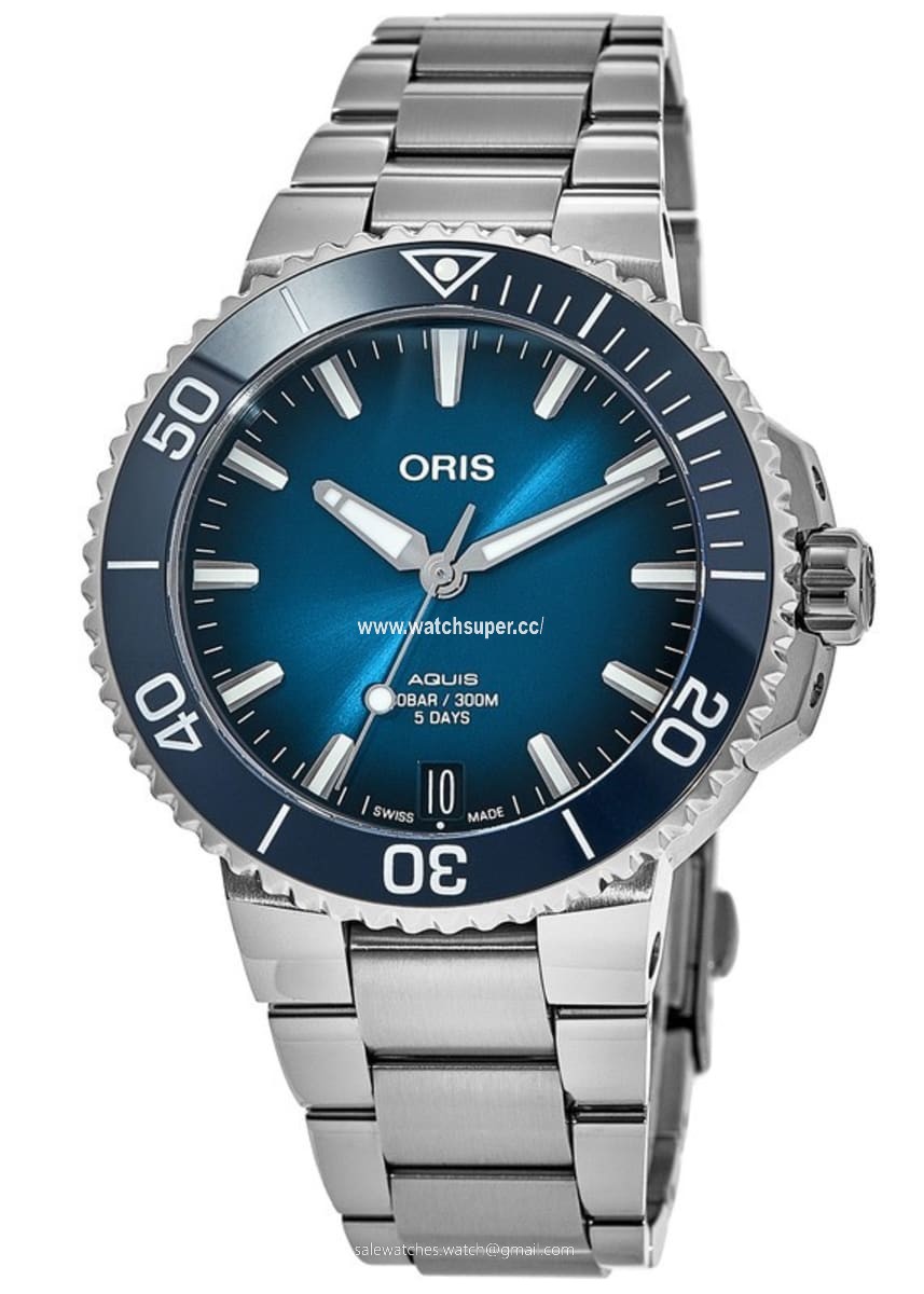 Oris Aquis Date 01 400 7769 4135-07 8 22 09PEB Stainless Steel 1