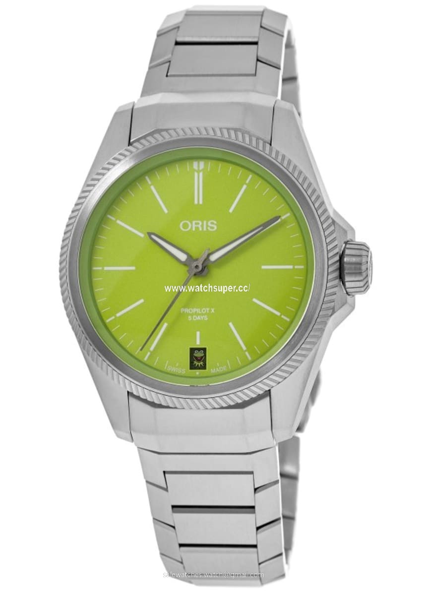 Oris ProPilot X Kermit 01 400 7778 7157-SET Titanium 1
