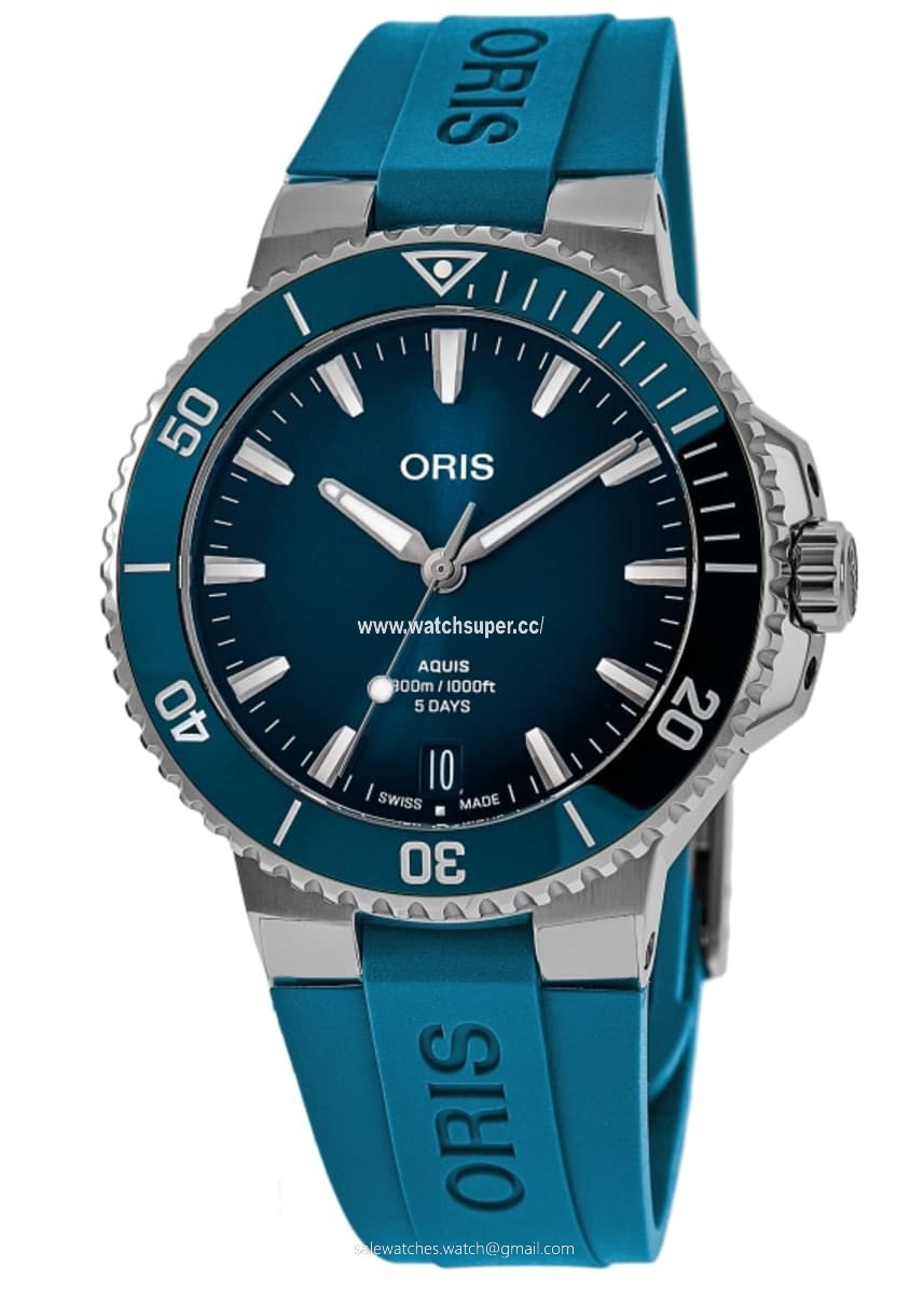Oris Aquis Date 01 400 7790 4135-07 4 23 45EB Stainless Steel 1