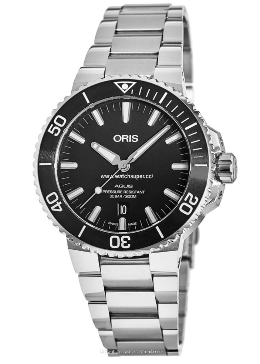 Oris Aquis Date 01 733 7730 4134-07 8 24 05PEB Stainless Steel 1