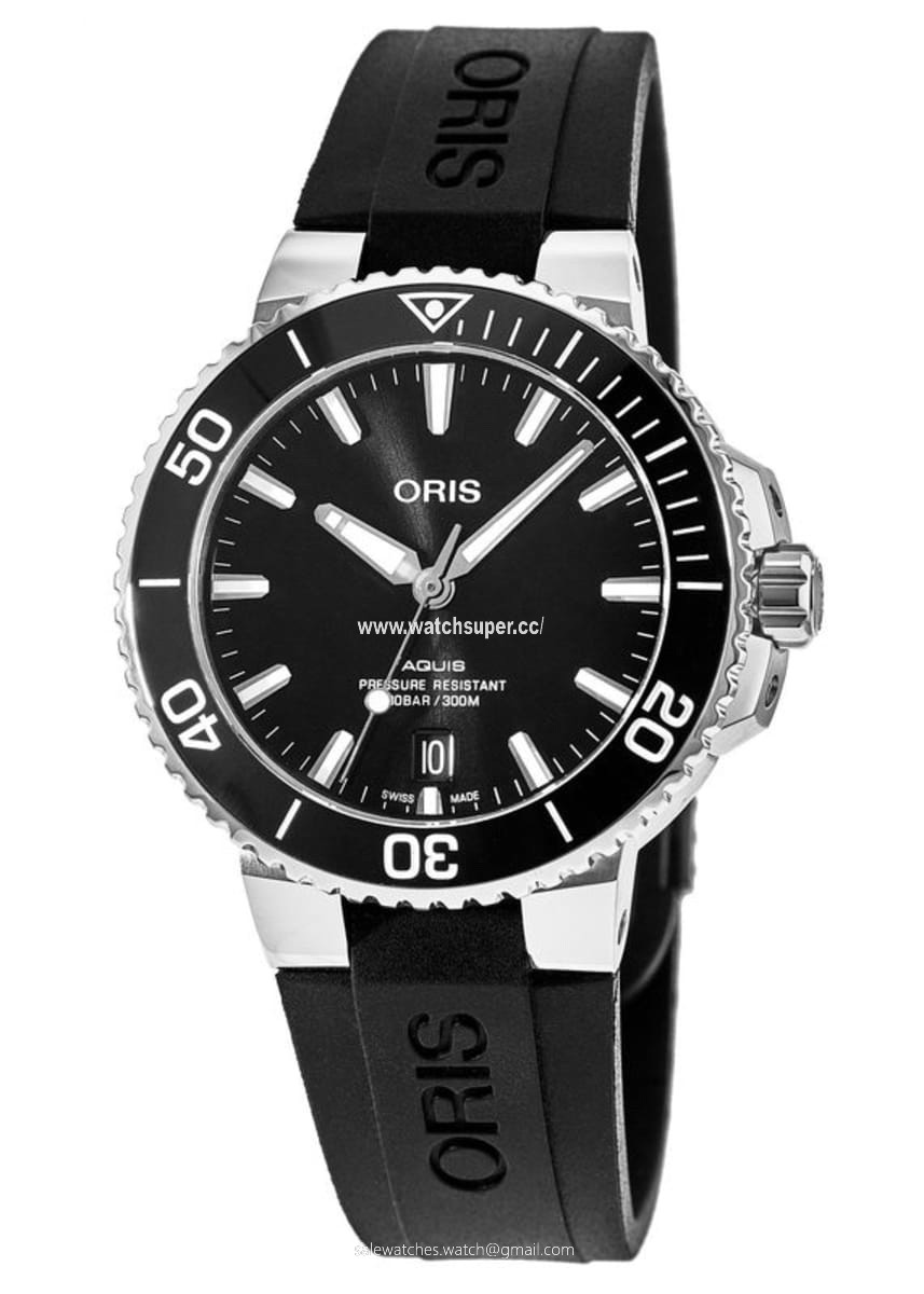 Oris Aquis Date 01 733 7730 4154-07 4 24 64EB Stainless Steel 1