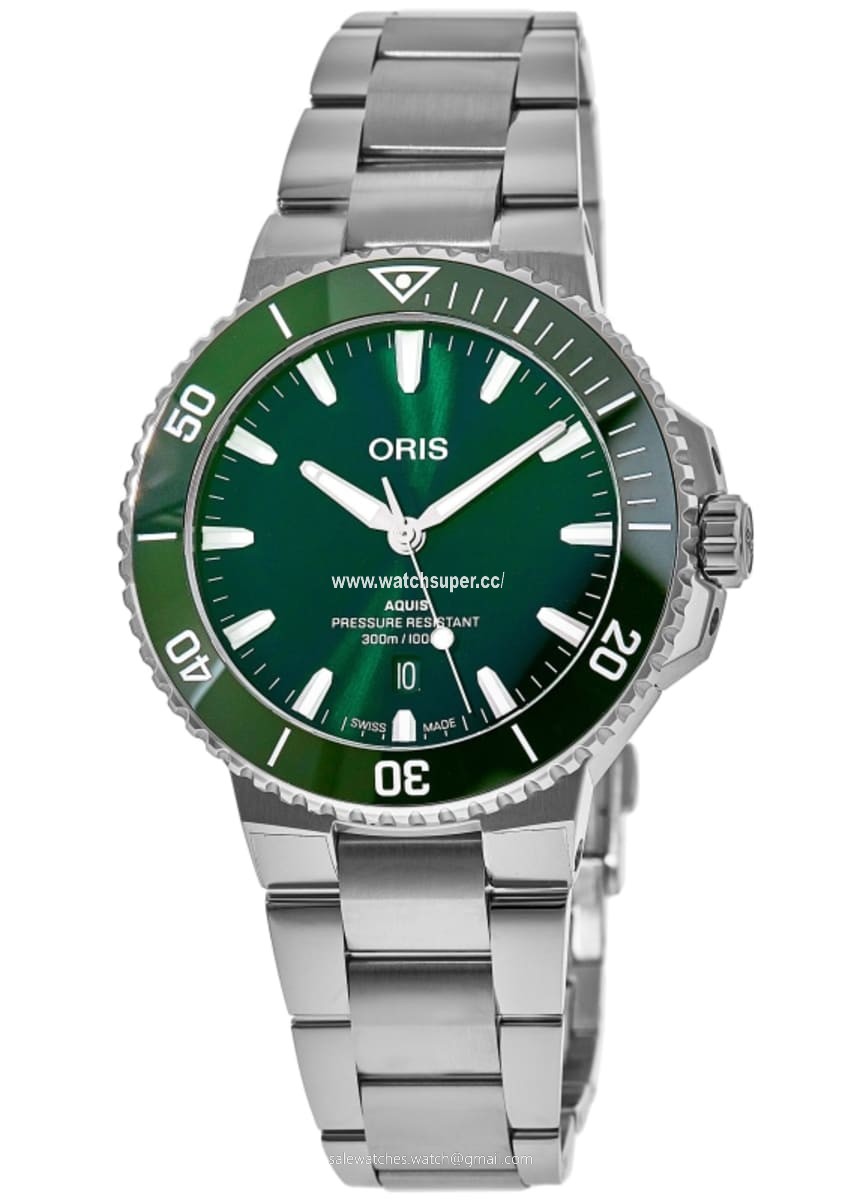 Oris Aquis Date 01 733 7766 4157-07 8 22 05PEB Stainless Steel 1