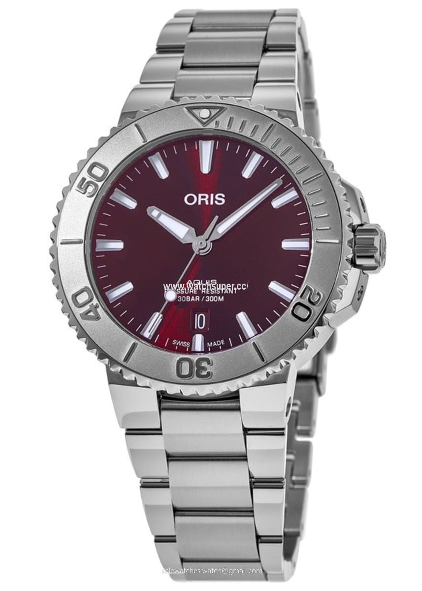 Oris Aquis Date 01 733 7766 4158-07 8 22 05PEB Stainless Steel 1