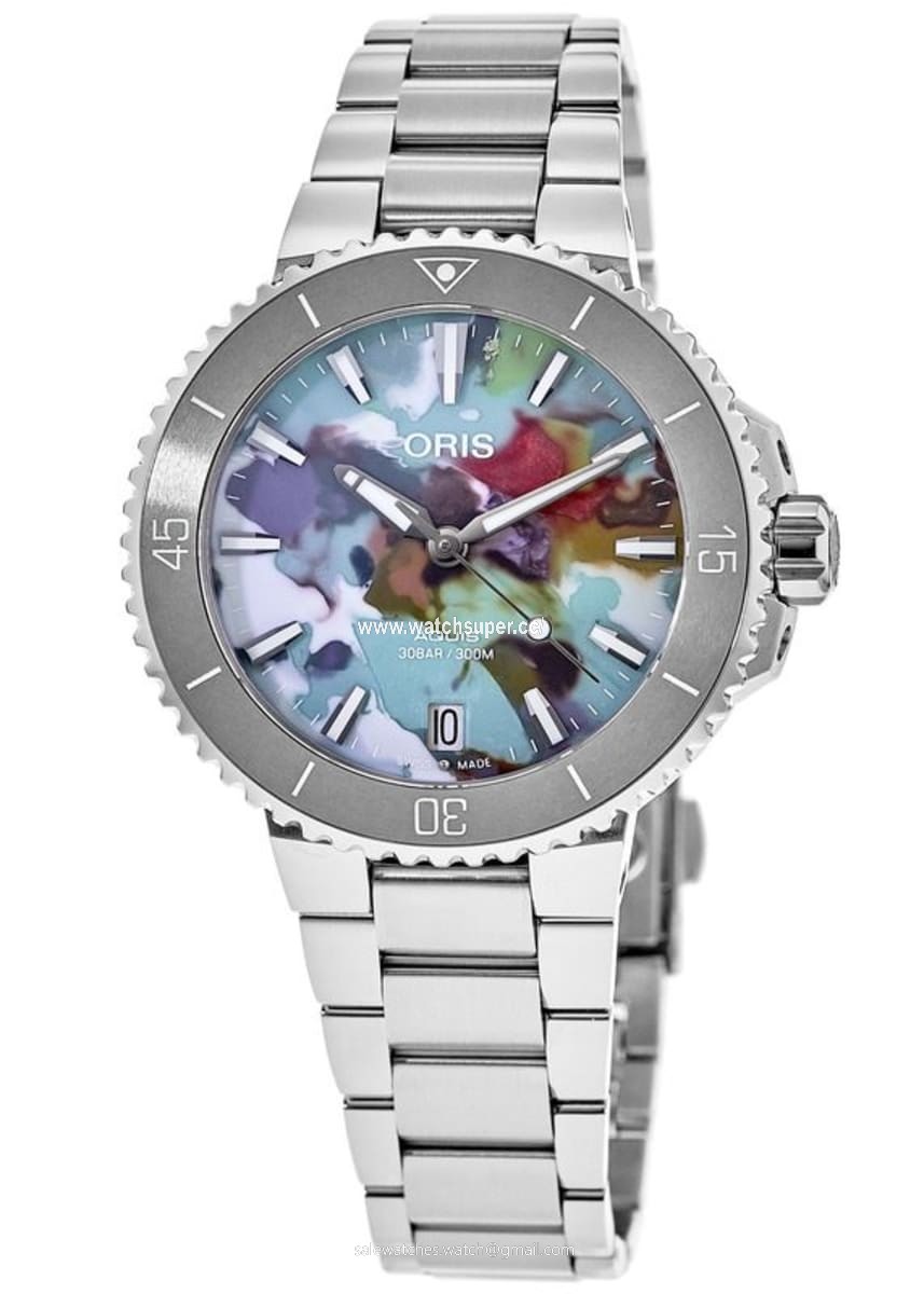 Oris Aquis Date 01 733 7770 4150-SET Stainless Steel 1