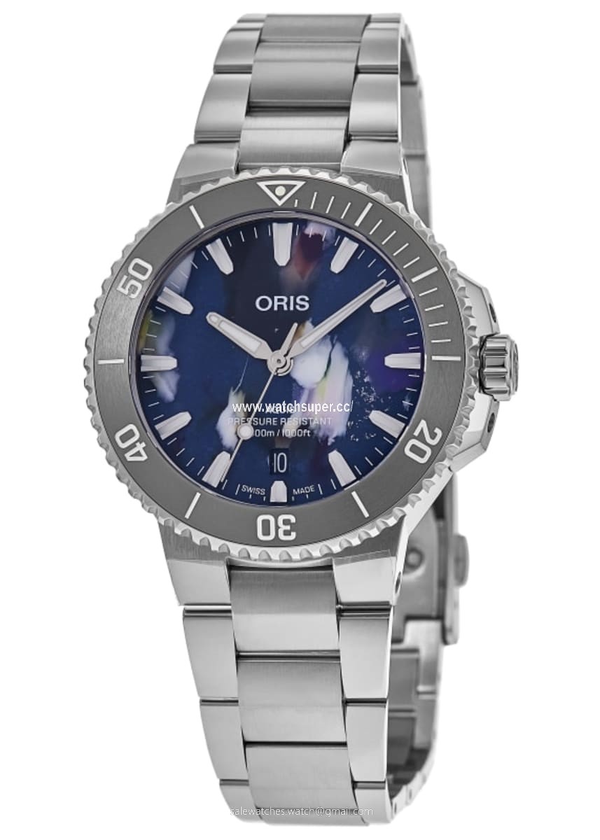Oris Aquis Date 01 733 7787 4150-07 8 22 04PEB Stainless Steel 1