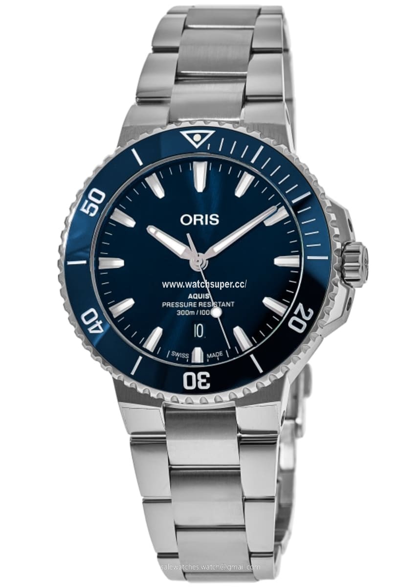 Oris Aquis Date 01 733 7789 4135-07 8 23 04PEB Stainless Steel 1