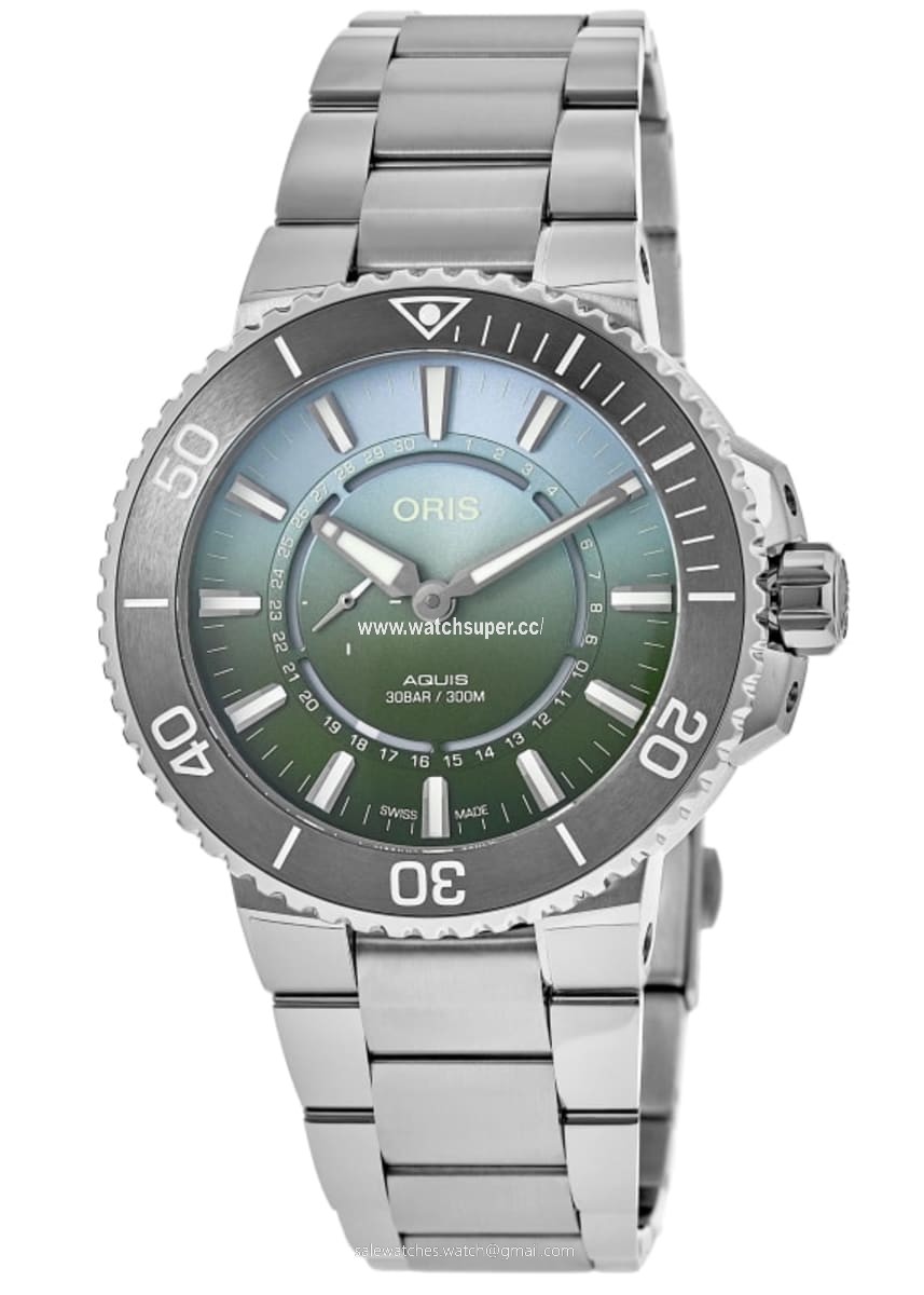 Oris Aquis Small Second, Date 01 743 7734 4197-SET Stainless Steel 1