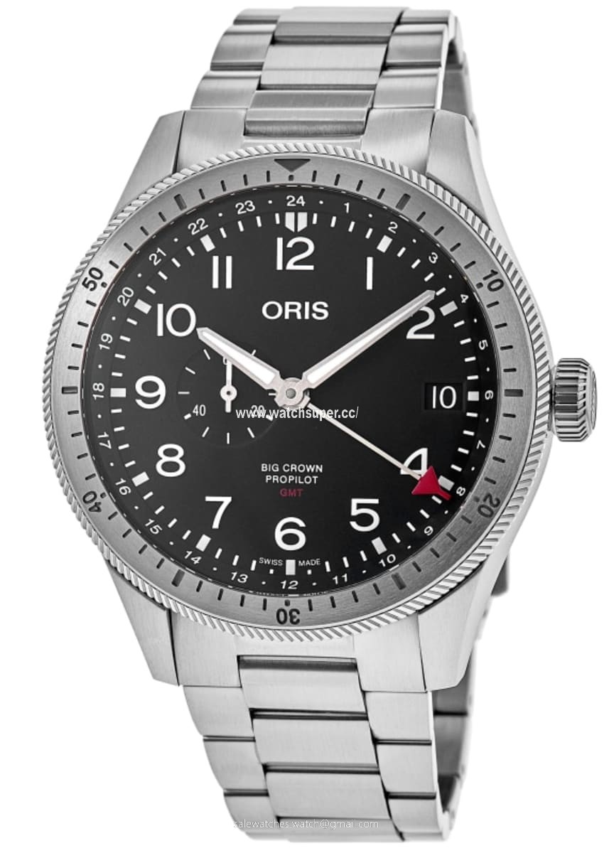Oris Big Crown ProPilot Timer GMT 01 748 7756 4064-07 8 22 08 Stainless Steel 1