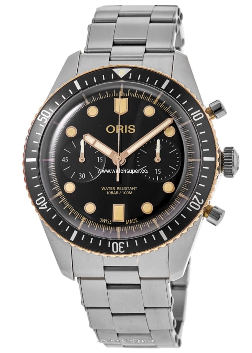 Oris Divers Sixty-Five Chronograph 01 771 7744 4354-07 8 21 18-PO Stainless Steel 1