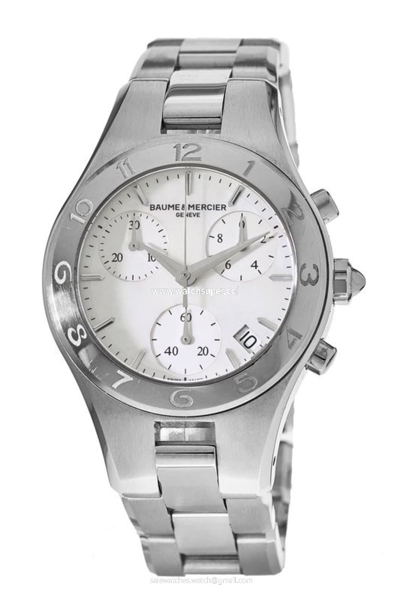 Baume & Mercier Linea Quartz Chronograph 10012-PO Stainless Steel 1