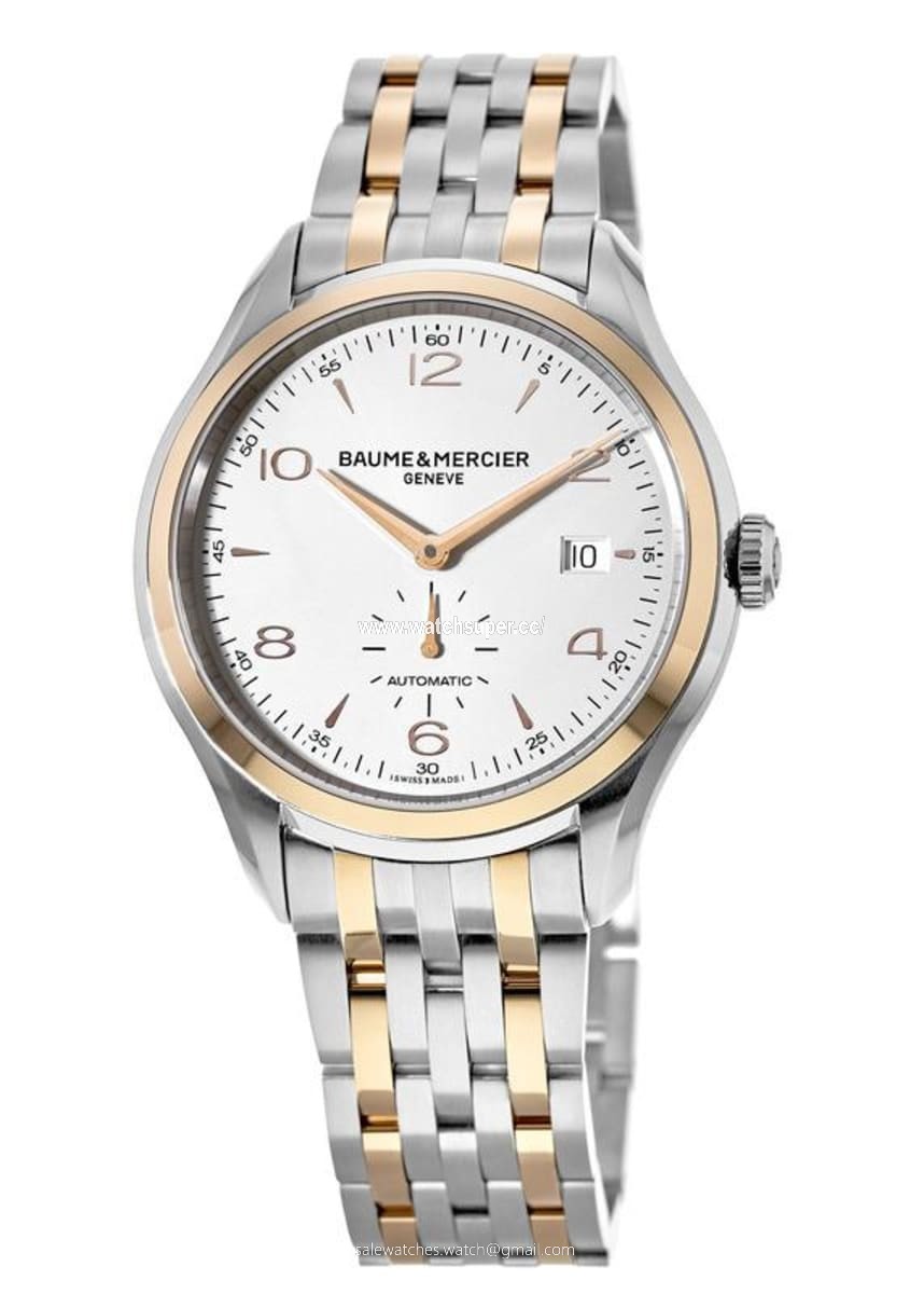 Baume & Mercier Clifton Automatic 41mm 10140 Rose Gold & Stainless Steel 1