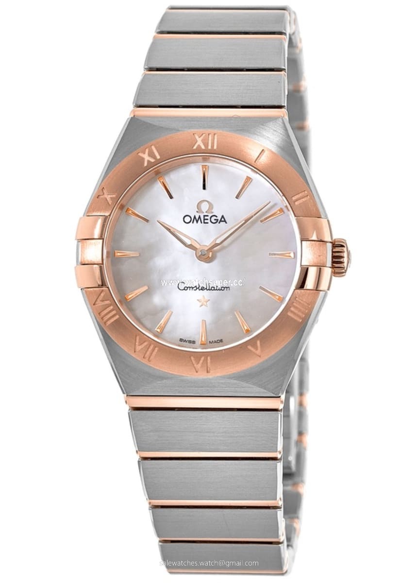 Omega Constellation Manhattan Quartz 28mm 131.20.28.60.05.001 Rose Gold & Stainless Steel 1