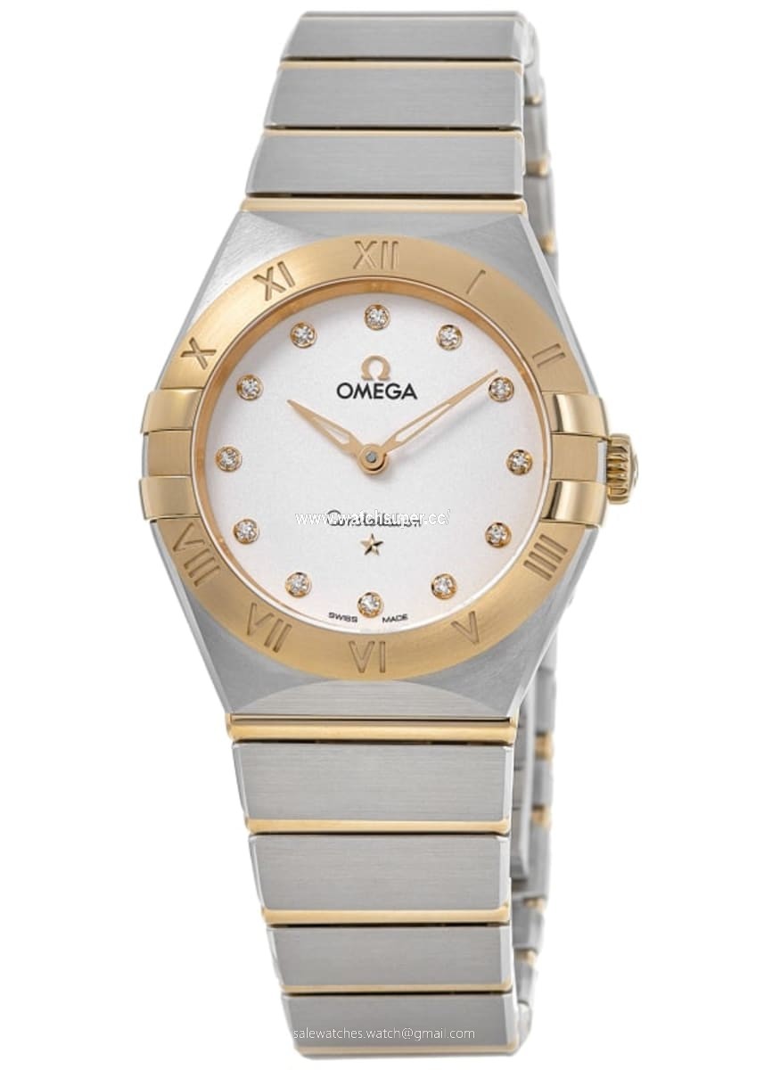 Omega Constellation Manhattan Quartz 28mm 131.20.28.60.52.002 Yellow Gold & Stainless Steel 1