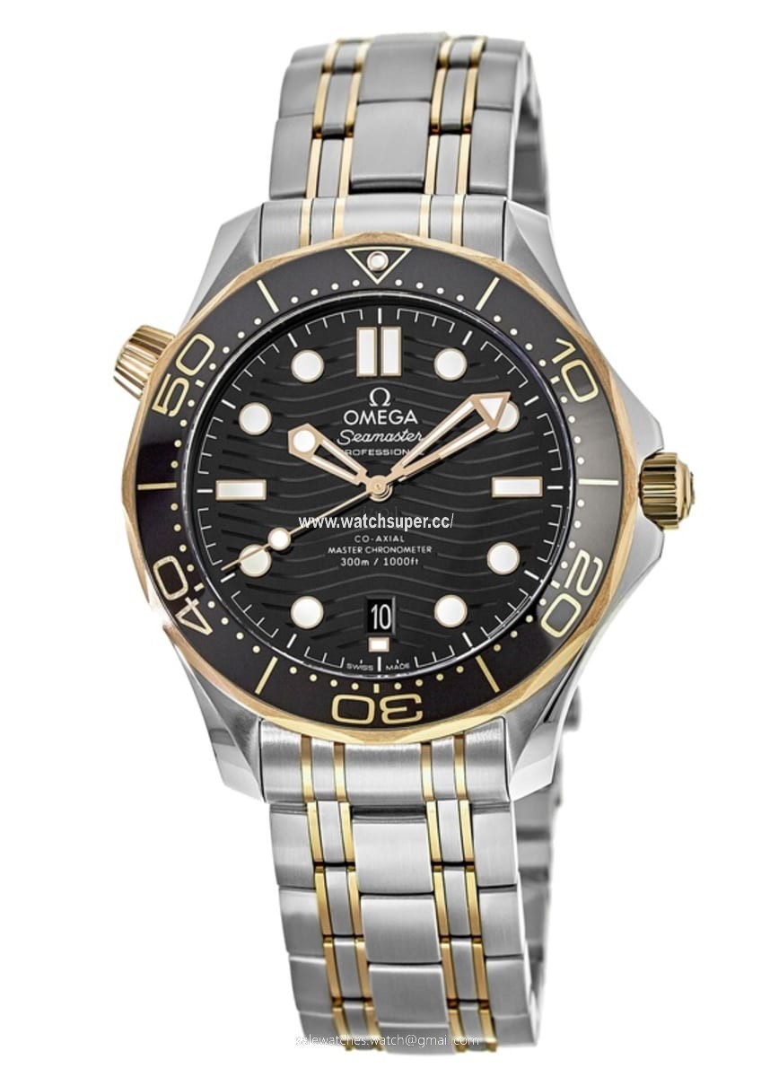Omega Seamaster Diver 300M 210.20.42.20.01.002 Gold & Stainless Steel 1
