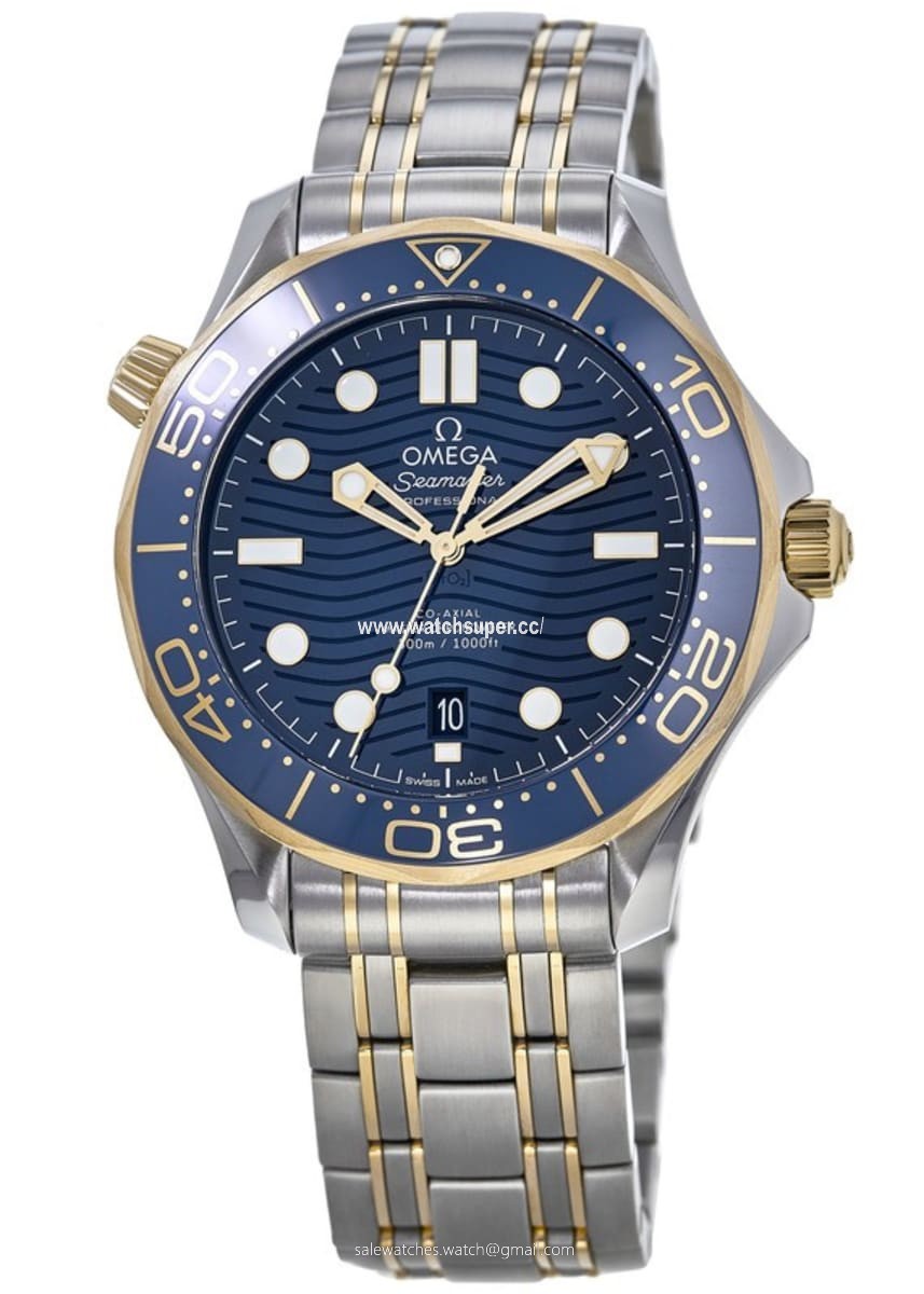 Omega Seamaster Diver 300M 210.20.42.20.03.001 Gold & Stainless Steel 1