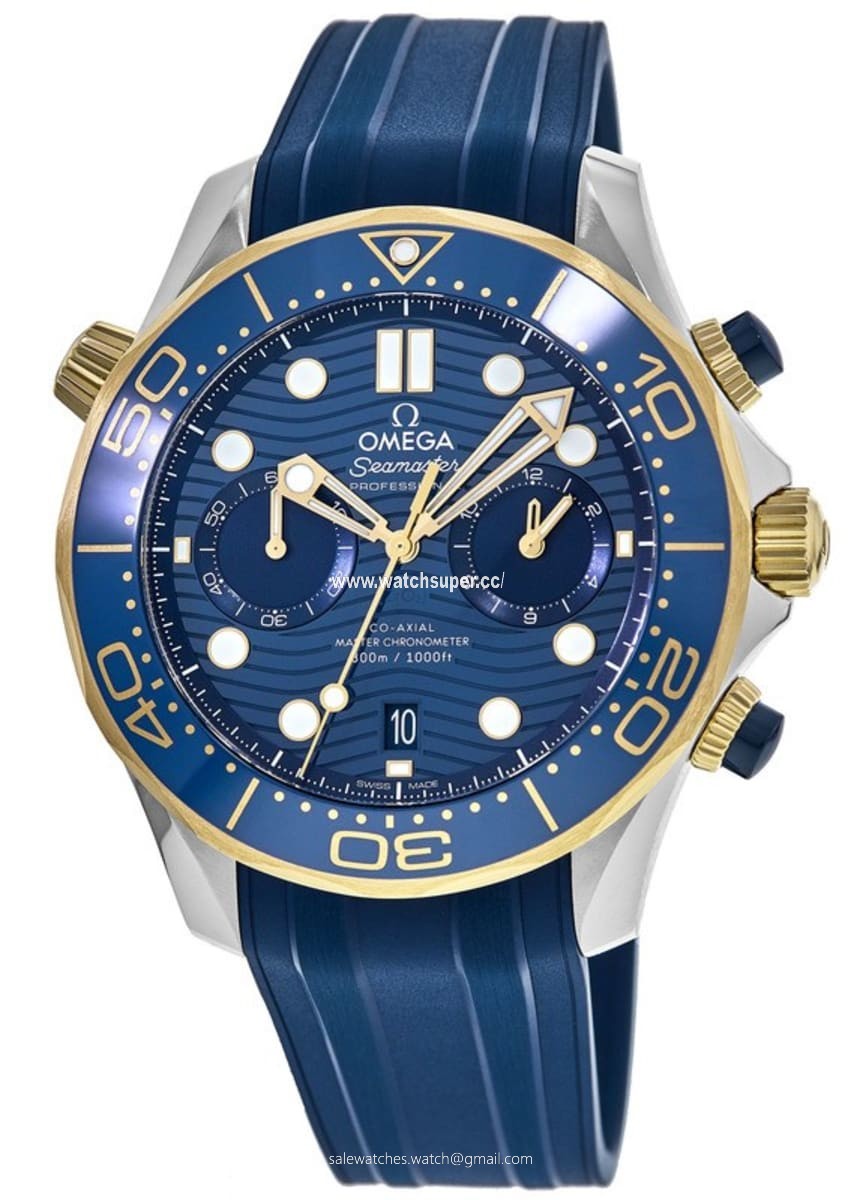 Omega Seamaster Diver 300M 210.22.44.51.03.001 Yellow Gold & Stainless Steel 1