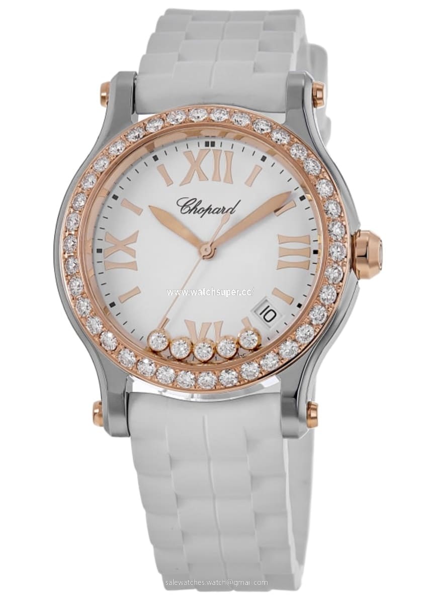 Chopard Happy Sport Medium 36mm 278582-6001-CD Rose Gold & Stainless Steel 1