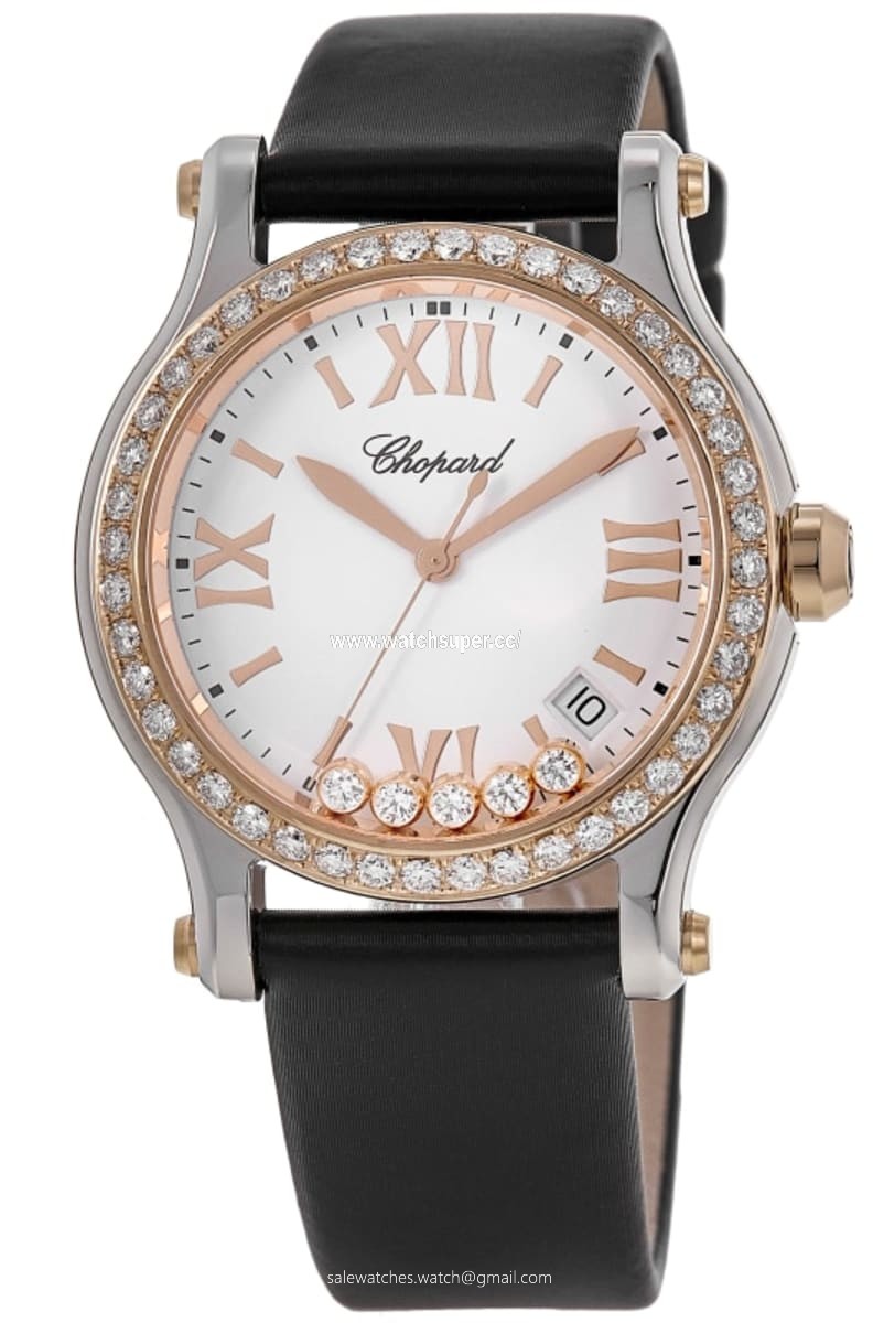 Chopard Happy Sport Medium 36mm 278582-6001S-CD Rose Gold & Stainless Steel 1