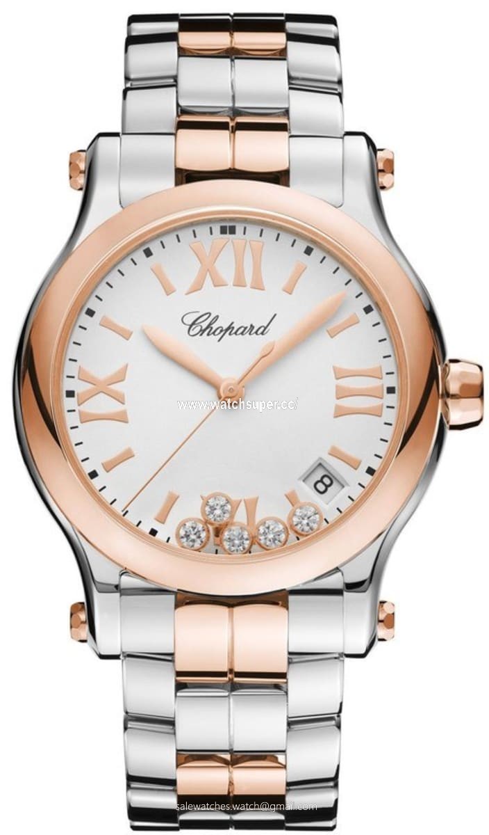 Chopard Happy Sport Medium 36mm 278582-6002 Rose Gold & Stainless Steel 1