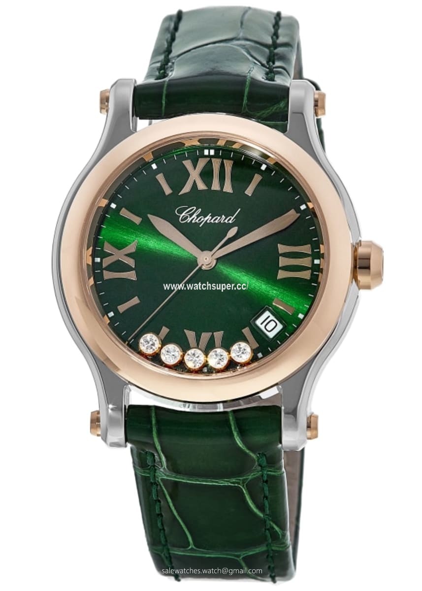 Chopard Happy Sport Round 36mm 278582-6005 Rose Gold & Stainless Steel 1