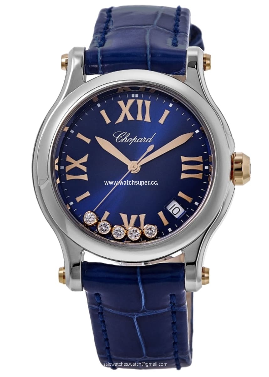 Chopard Happy Sport Round 36mm 278582-6012 Rose Gold & Stainless Steel 1