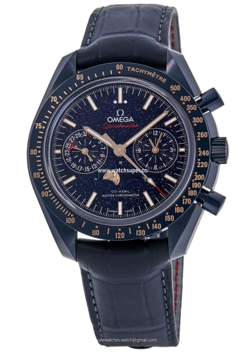 Omega Speedmaster Moonphase Co-Axial Master Chronometer Chronograph 304.93.44.52.03.002 Ceramic 1