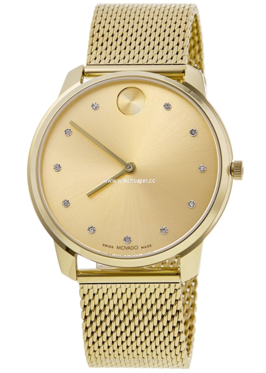 Movado Bold Thin Evolution 3600903 Yellow Gold Plated 1