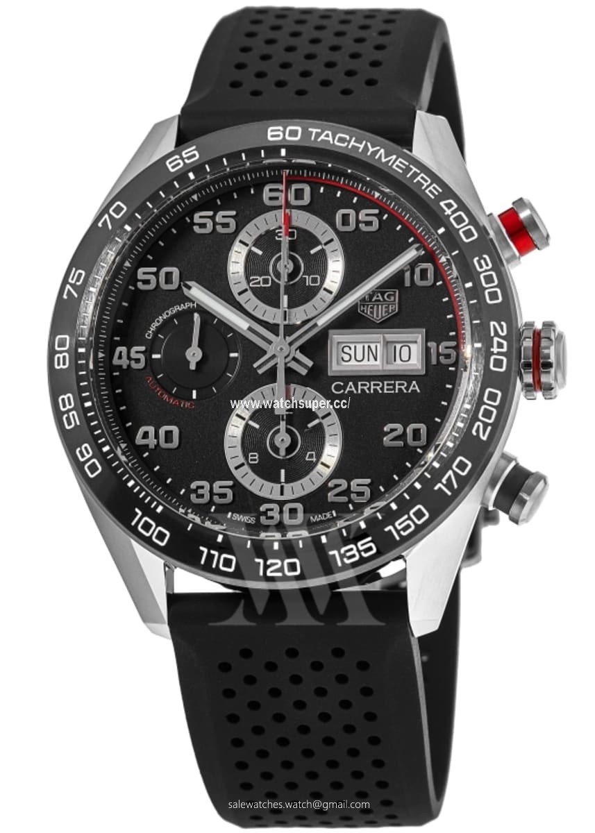 Tag Heuer Carrera Chronograph Day-Date CBN2A1AA.FT6228 Ceramic & Stainless Steel 1