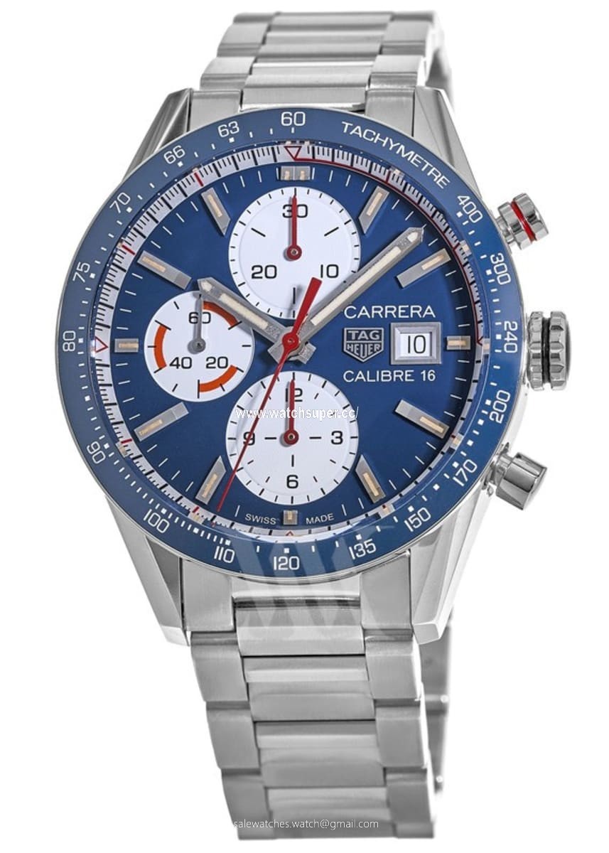 Tag Heuer Carrera Calibre 16 Chronograph CV201AR.BA0715 Stainless Steel 1