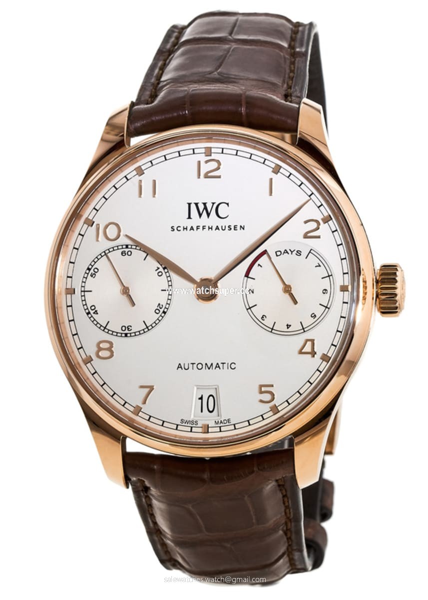 IWC Portugieser Automatic 7 Day Power Reserve IW500701 Rose Gold 1