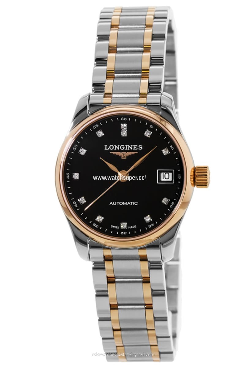 Longines Master  L2.128.5.59.7 Rose Gold & Stainless Steel 1