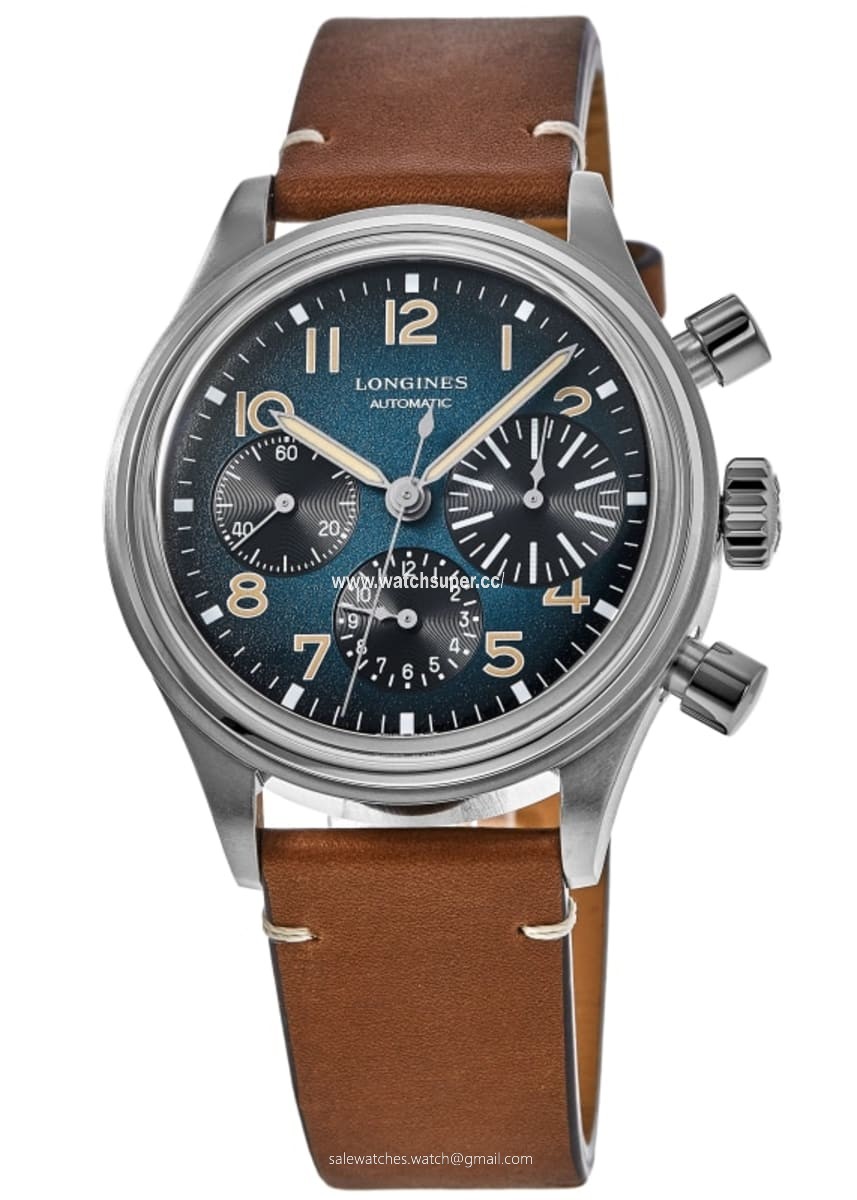 Longines Heritage Avigation Big Eye L2.816.1.93.2 Titanium 1