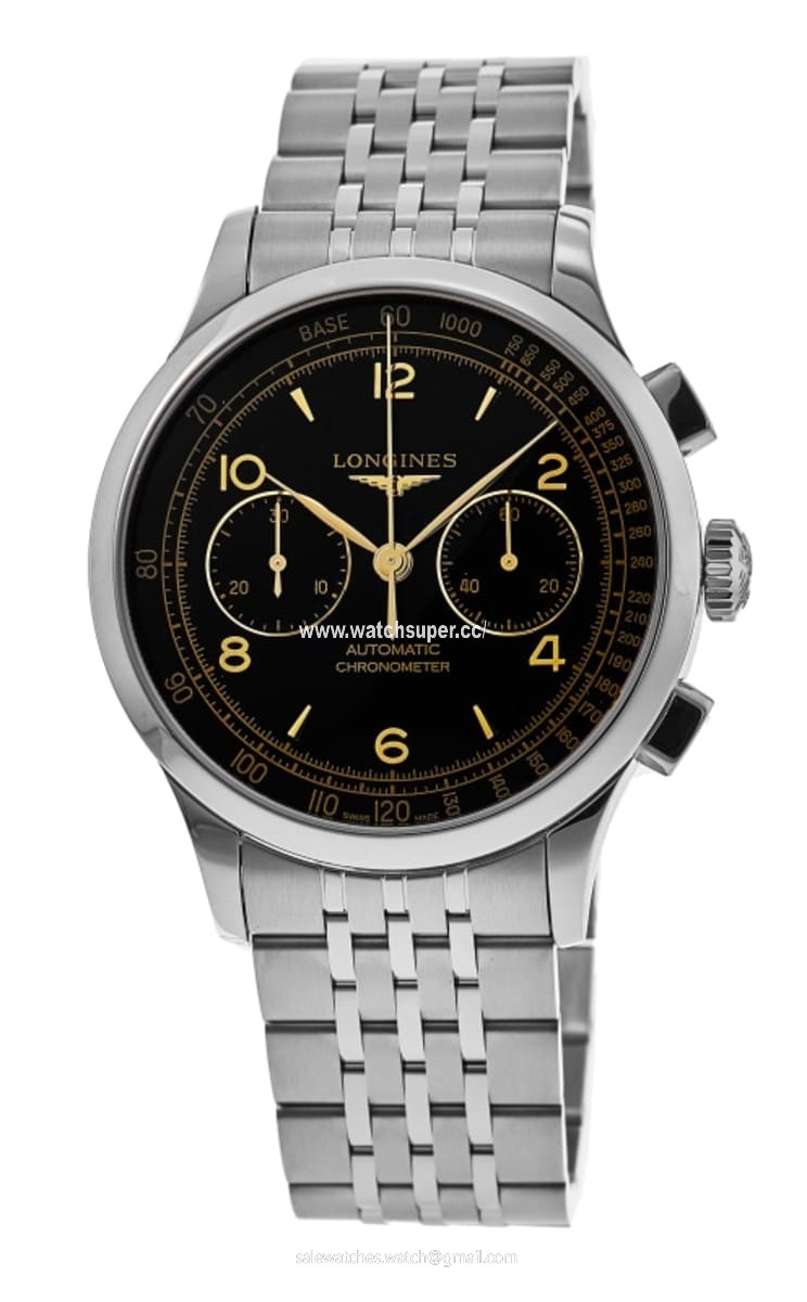 Longines Record Chronometer L2.921.4.56.6 Stainless Steel 1