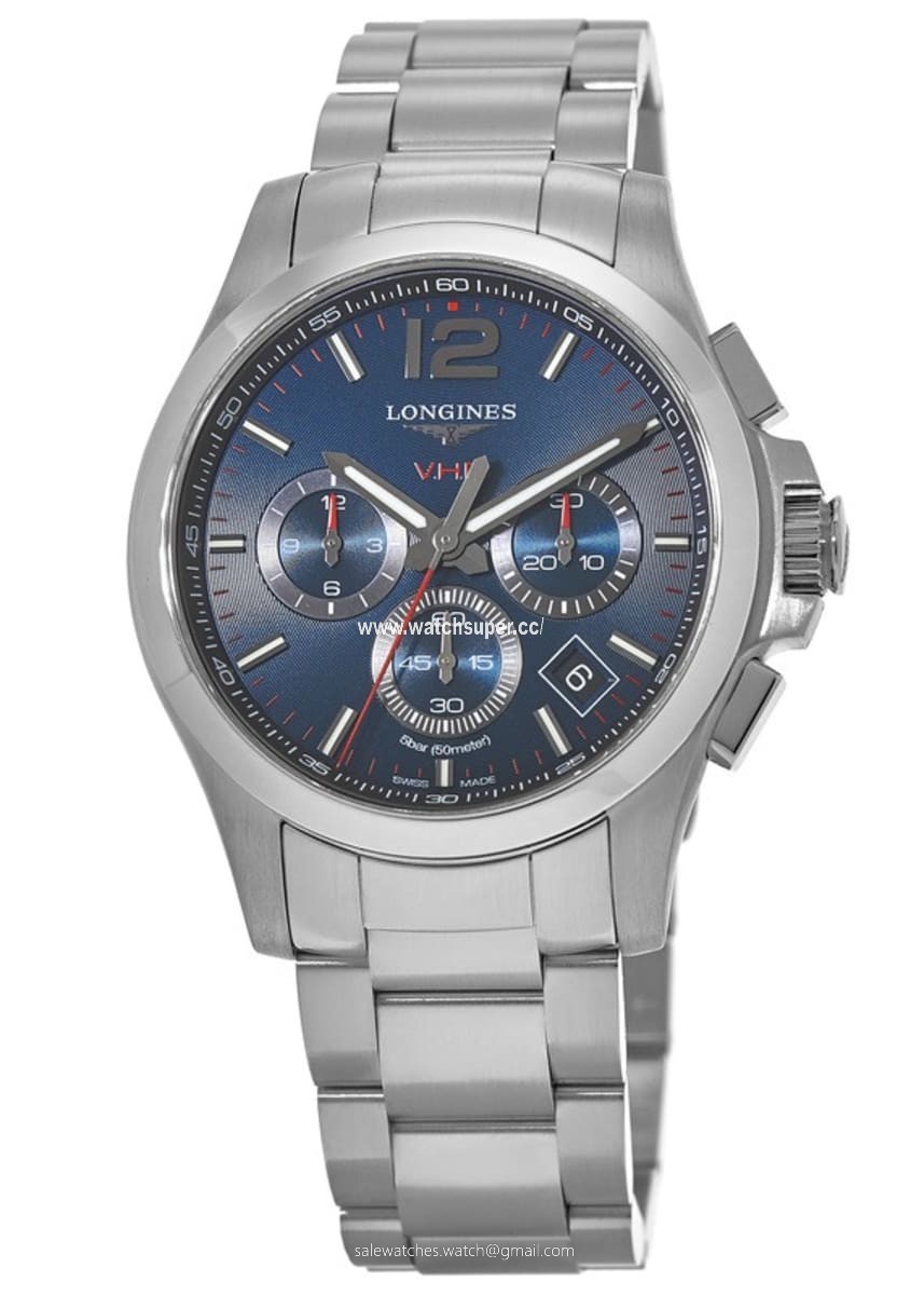 Longines Conquest V.H.P. L3.717.4.96.6 Stainless Steel 1
