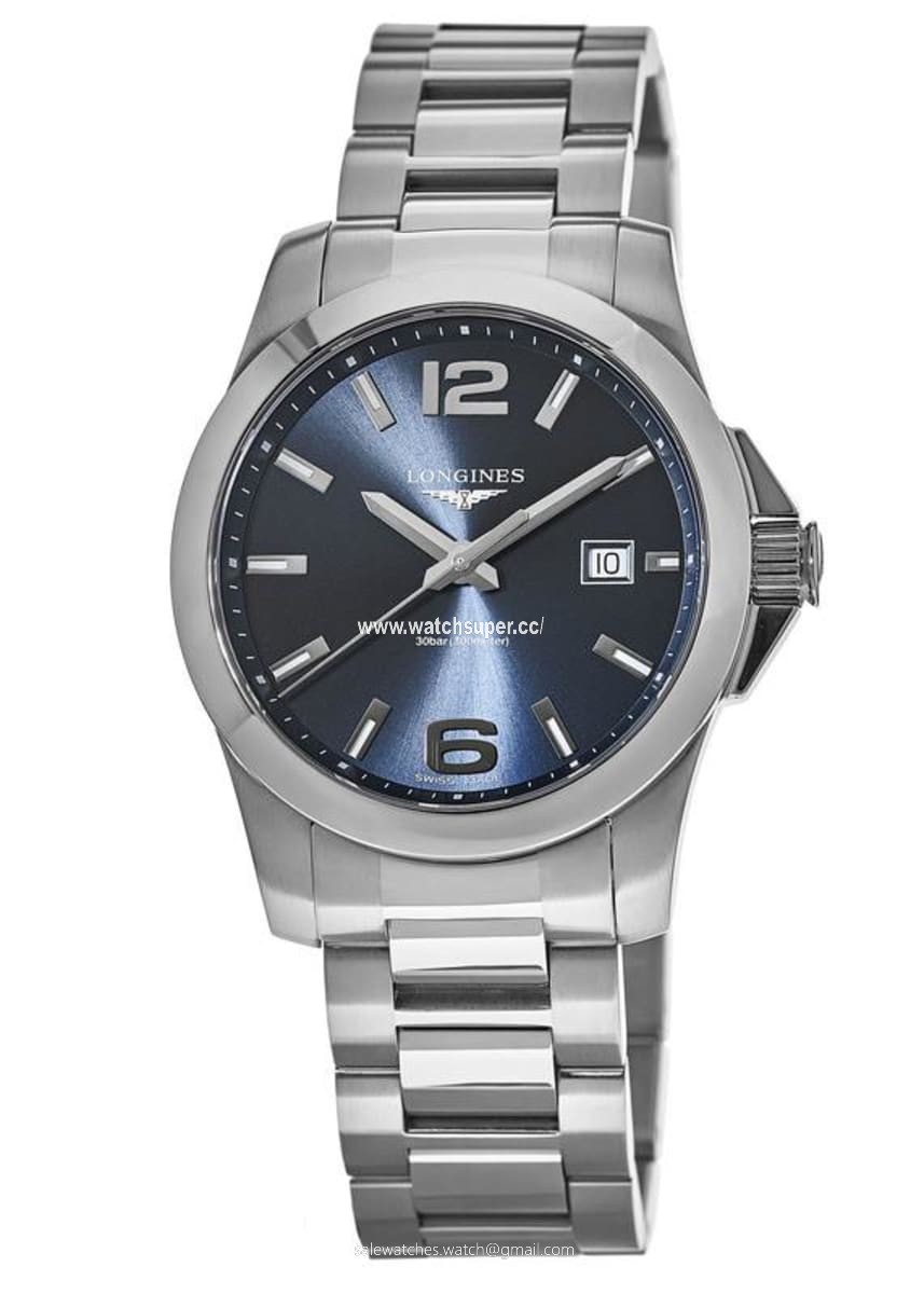 Longines Conquest Quartz L3.759.4.96.6 Stainless Steel 1