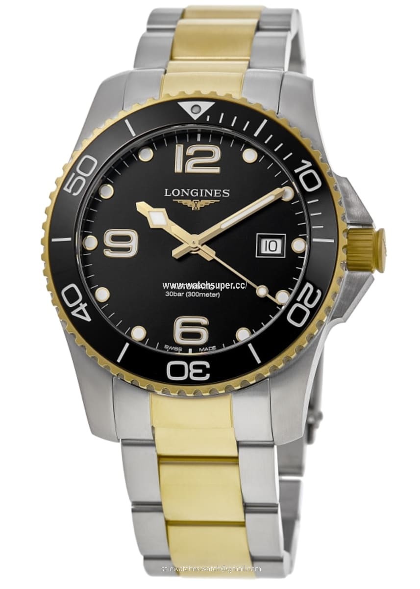 Longines HydroConquest Automatic L3.781.3.56.7 Yellow Gold & Stainless Steel 1