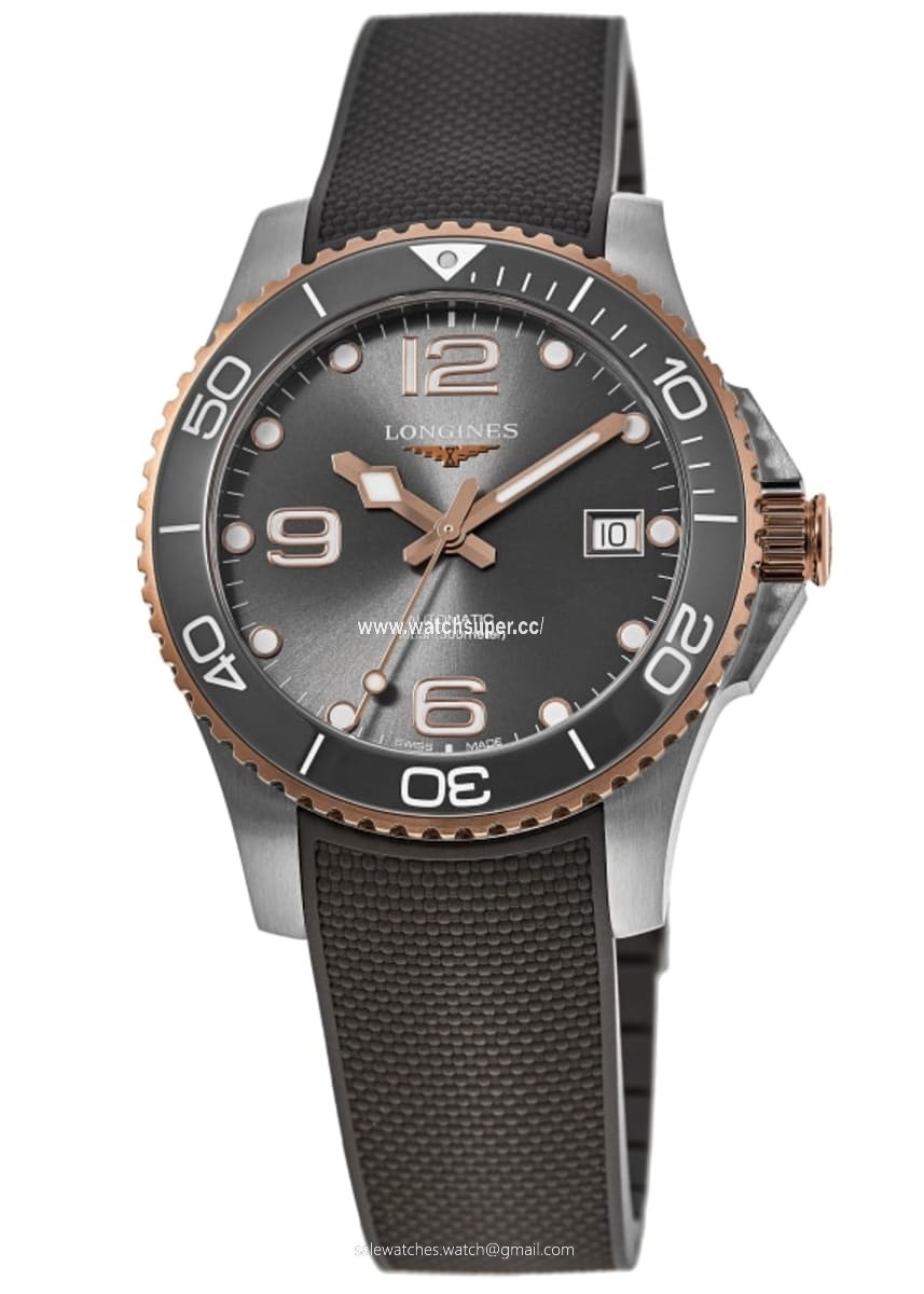 Longines HydroConquest Automatic L3.781.3.78.9 Rose Gold & Stainless Steel 1