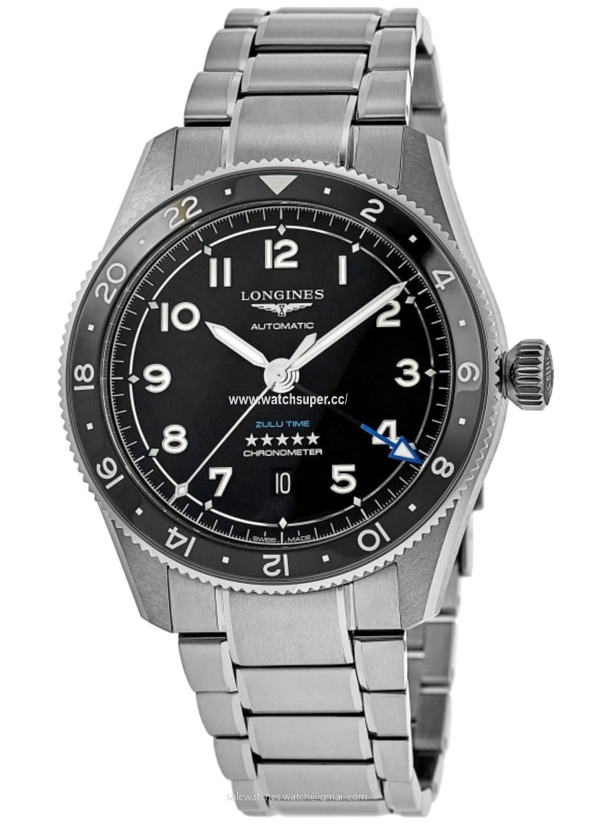 Longines Spirit Zulu Time L3.802.4.53.6 Stainless Steel 1