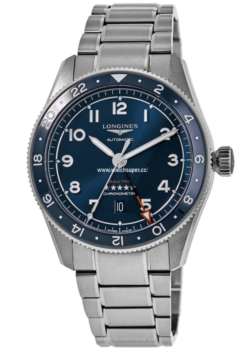 Longines Spirit Zulu Time L3.812.4.93.6 Ceramic & Stainless Steel 1