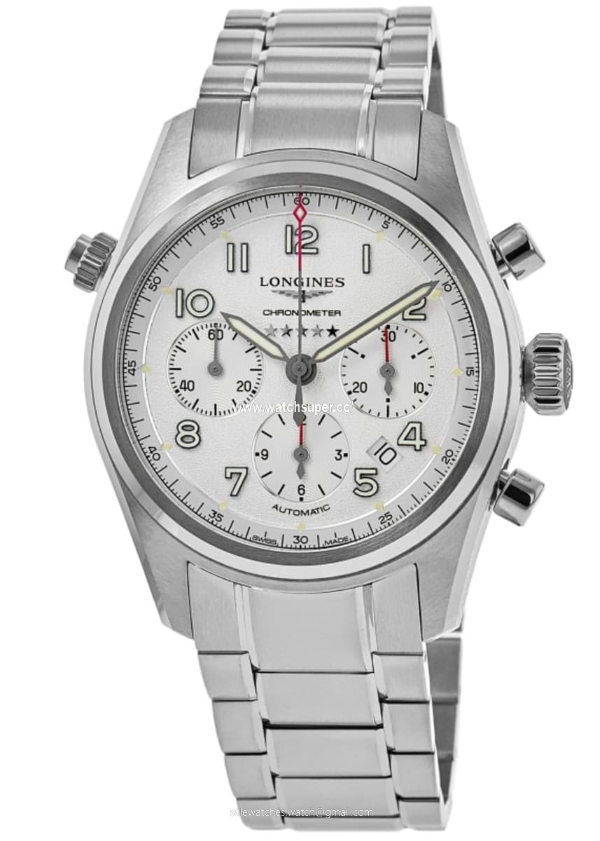 Longines Spirit Chronograph L3.820.4.73.6 Stainless Steel 1