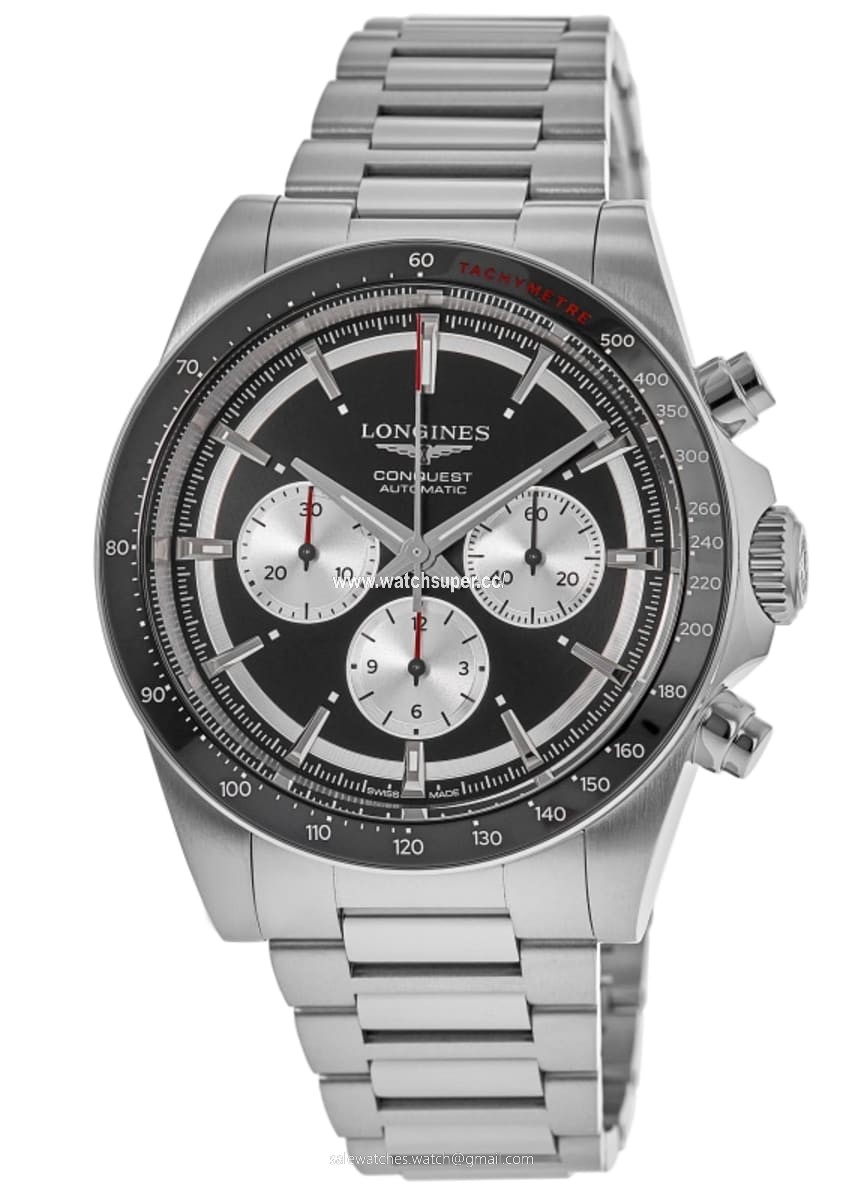 Longines Conquest Automatic Chronograph L3.835.4.52.6 Stainless Steel 1