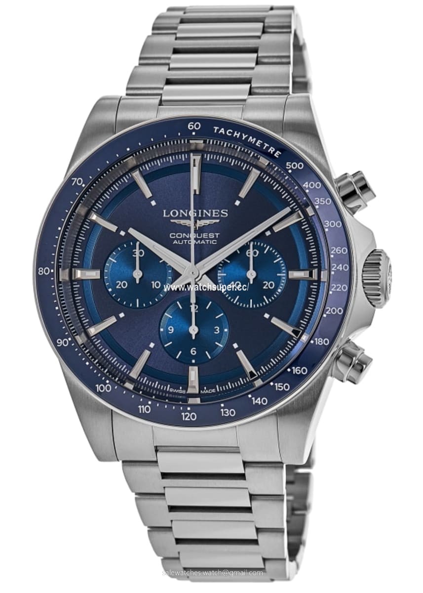 Longines Conquest Automatic Chronograph L3.835.4.92.6 Stainless Steel 1
