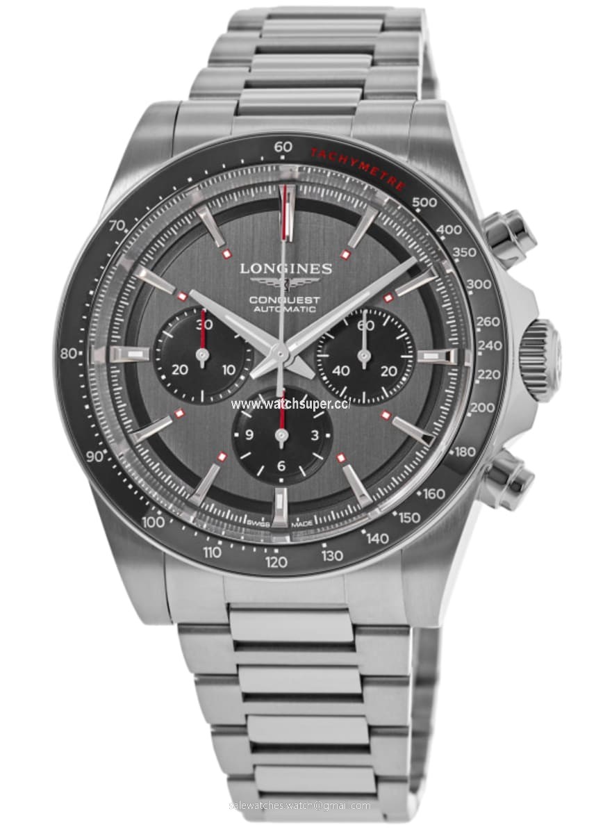 Longines Conquest Automatic Chronograph L3.836.4.52.9 Stainless Steel 1