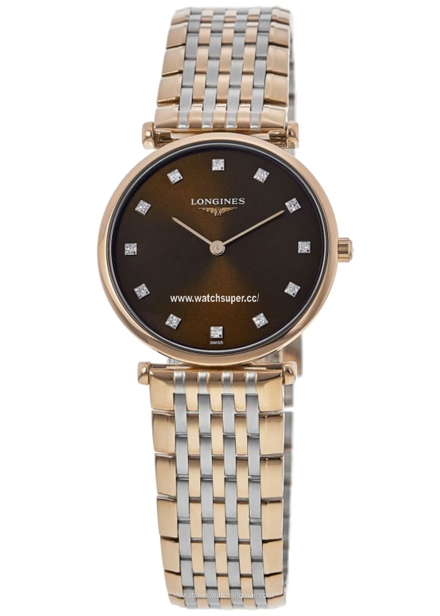 Longines La Grande Classique Quartz L4.512.1.67.D Rose Gold & Stainless Steel 1
