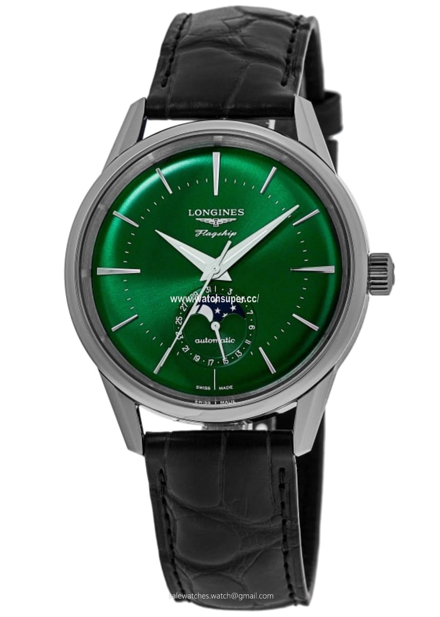 Longines Flagship Heritage Moonphase L4.815.4.02.2 Stainless Steel 1