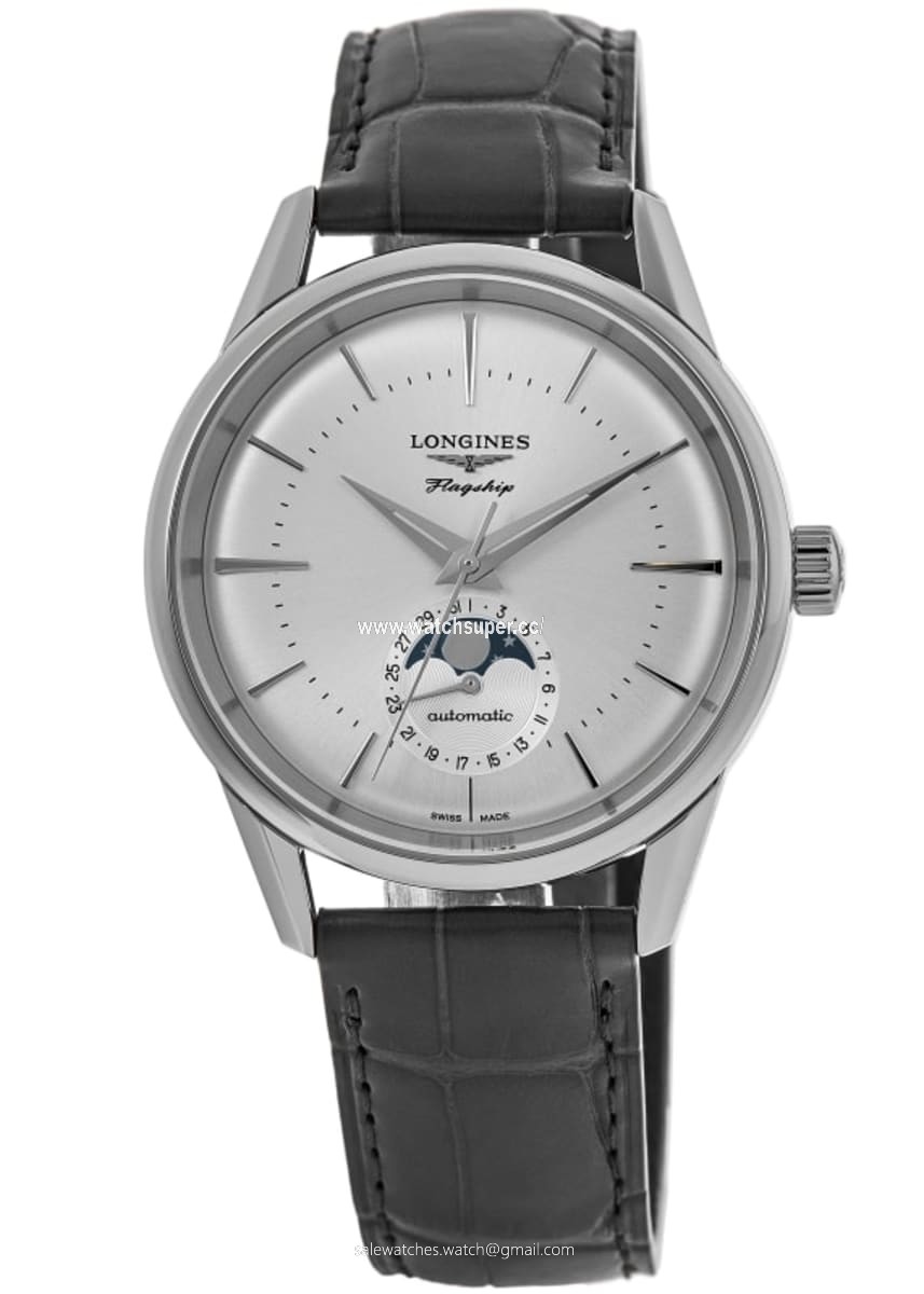 Longines Flagship Heritage Moonphase L4.815.4.72.2 Stainless Steel 1
