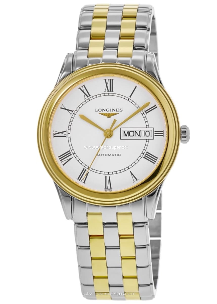 Longines Flagship Automatic L4.899.3.21.7 Yellow Gold & Stainless Steel 1
