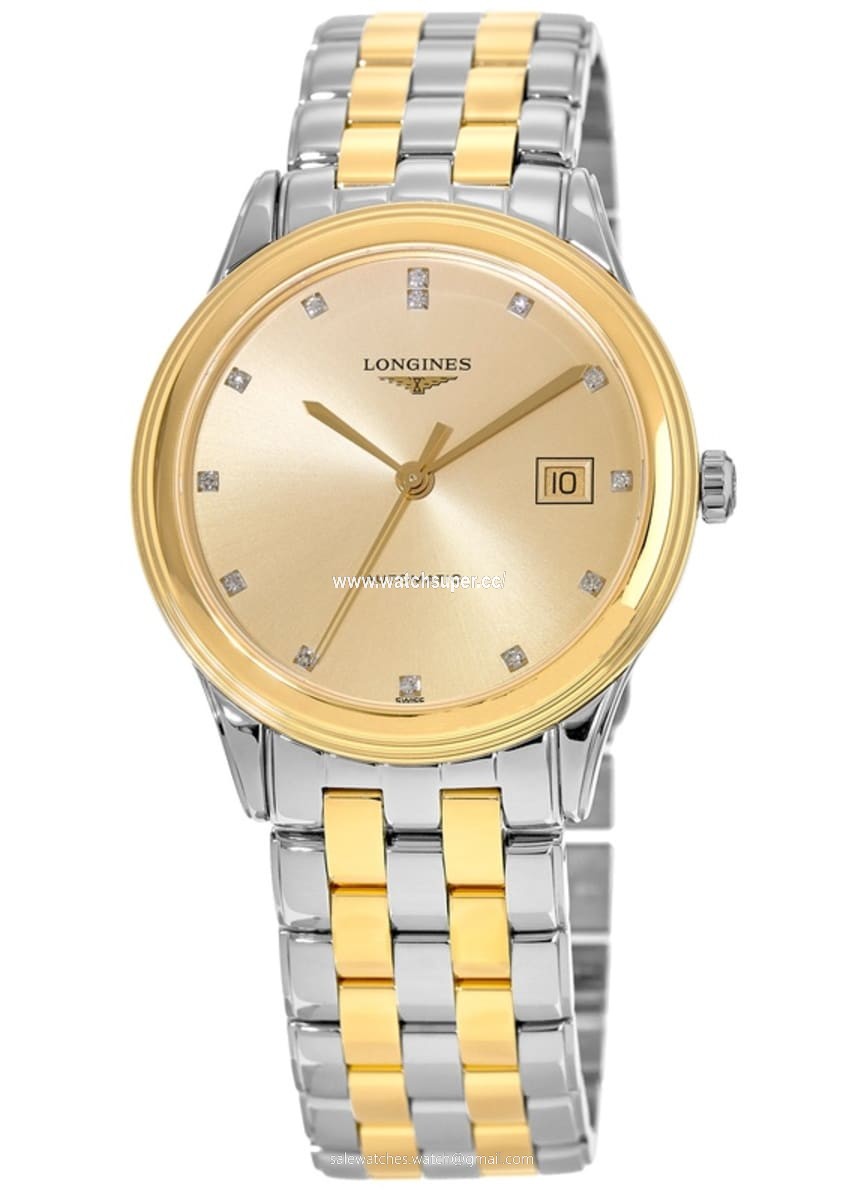 Longines Flagship Automatic L4.974.3.37.7 Yellow Gold & Stainless Steel 1
