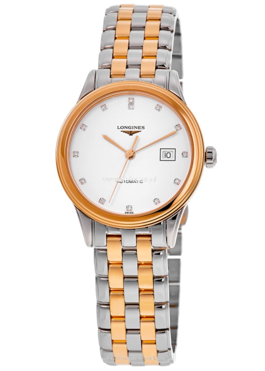 Longines Flagship Automatic L4.984.3.99.7 Rose Gold & Stainless Steel 1